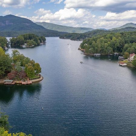 Russell'S Fort At White Oak Point: Historical Cabin On Lake Lure, Luxury, Direct Lake Access! Villa Esterno foto