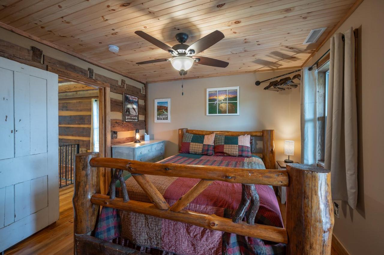 Russell'S Fort At White Oak Point: Historical Cabin On Lake Lure, Luxury, Direct Lake Access! Villa Esterno foto